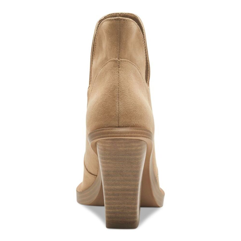 JESSICA SIMPSON Womens Brown Leeshi Slip On Leather Western Boot 9 M - Picture 2 of 4